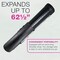 Jumbo Poster Tube - Telescoping Adjustable 36" to 62-1/2" - Durable 10-1/2" Diameter Storage Tube - Art Poster Carrier Holder & Blueprint Storage Drafting Tube Travel & Protection